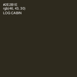 #2E2B1E - Log Cabin Color Image